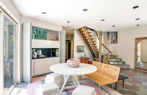 Montauk House | Modernist Montauk Home with Heated Pool, Close to Lake Montauk and Ditch.