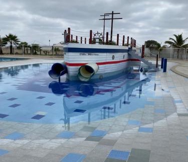 Ballenita Apartment | Moderno Dpto vista al mar, piscina