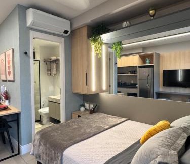 Pinheiros Apartment | Moderno em Endereço Privilegiado, Trabalho e Lazer