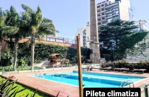 Almagro Apartment | Moderno Loft en Palermo Queen Gym Pileta Parrilla plaza de Niños cancha de fútbol