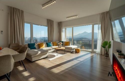 Brasov Apartment | MoHost Penthouse-Top Floor Luxury Mountains View-AC-