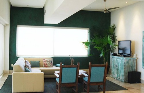 Puerto Vallarta Condo | Molino De Agua 610 Beachfront: Beautiful Patio with Ocean Views