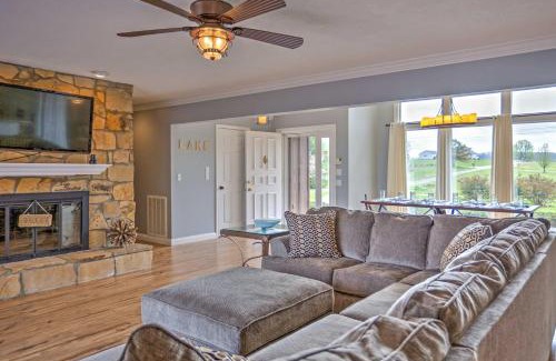 Mill Springs House | Monticello Home with Multi-Level Deck on 2 Acres!