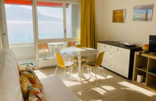 Montreux City Centre Apartment | Montreux City Center with Lake View and direct lake access