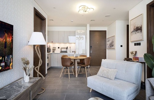 Nad Al Sheba Apartment | Moon Stays | Opulent 2BR Stay | Sobha Hartland