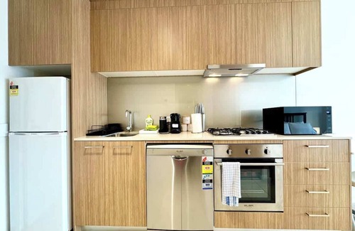 Adelaide Central Business District Apartment | Morphett St Studio Retreat with Pool & Gym Access