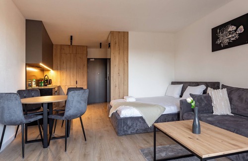 Gdansk City Center Apartment | Mostek Riverside Calm Studio