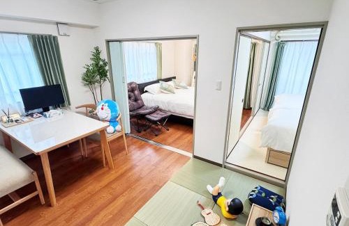 Taito Apartment | Moto Sakura for families 3 luxury beds 2bedroom apartment in a quiet and convenient location