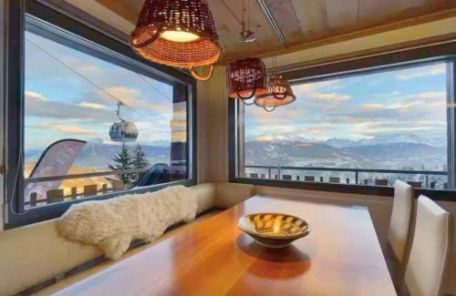 Monteiller Apartment | Mountain Bliss, view and Sauna - Swiss Alps