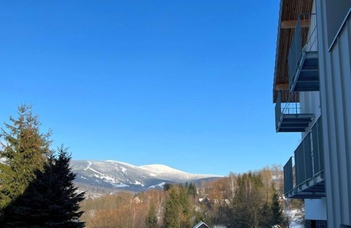 Rokytnice nad Jizerou Apartment | Mountain Luxe Nest & Pool by Interhome