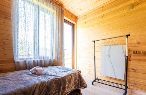 Ushguli Ski Chalet | Mountain View - A-Frame Cabin Ushguli
