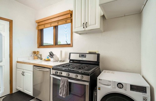Evergreen Cabin | Mountain View Apartment Near Downtown & Hiking