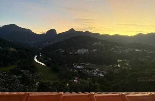 Teresopolis House | Mountain view, fireplace and private hot tub