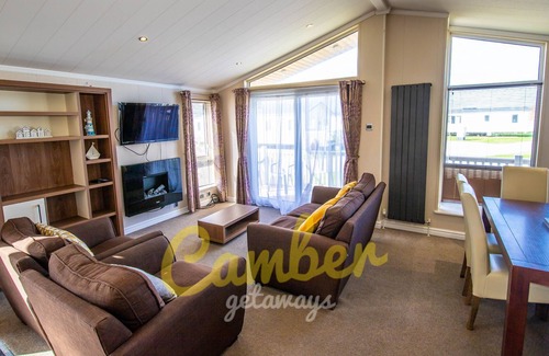 Camber House | MP768 - Camber Sands Holiday Park - Huge Lodge - Small dog friendly - sleeps 8