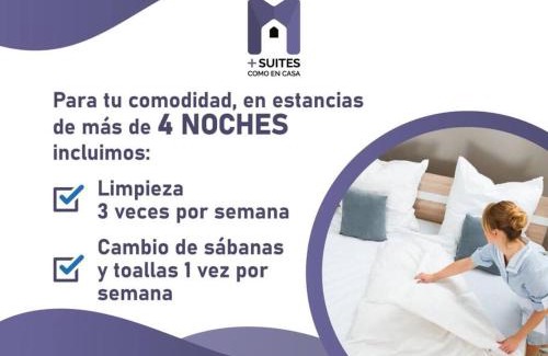 Queretaro Apartment | +MS +Cómoda Suite +Hércules 4