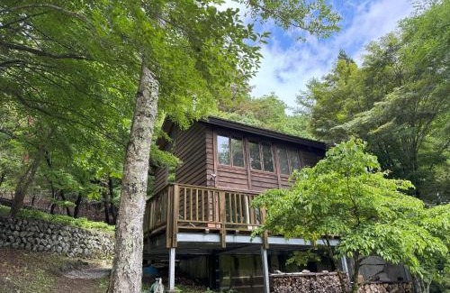 Fujikawaguchiko House | MtFuji view, BBQ, lake Saiko 3mins, hammock, wood deck