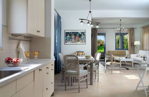 Houdetsi Villa | Muse villa Pigi with heated pool near Amenities
