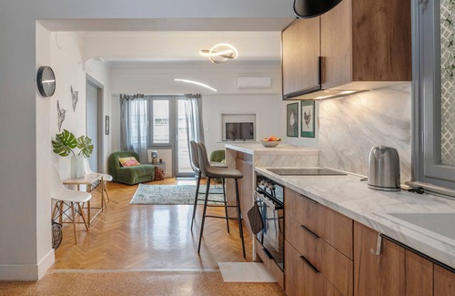 Neos Kosmos Apartment | Museum 3 bdr apt -FIX Friends & Family Athens