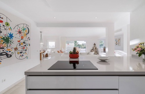 Can Furnet Villa | My Rental Homes - Villa Relaja with private pool and lounge area with sea view