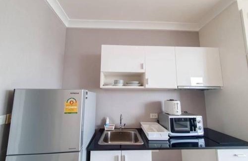 Khao Takiab Apartment | My ResortโปรพิเศษตึกE มีห้องสตูดิโอพัก2 คน, 1ห้องนอนพัก3คน , 2ห้องนอนพัก4คน สวนนำ้ฟรีติดทะเลใกล้ตลาดชิเคด้า