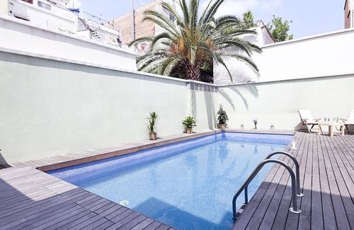 la Vila de Gracia Apartment | My Space Barcelona Duplex with pool and terrace in the center for families 6pax