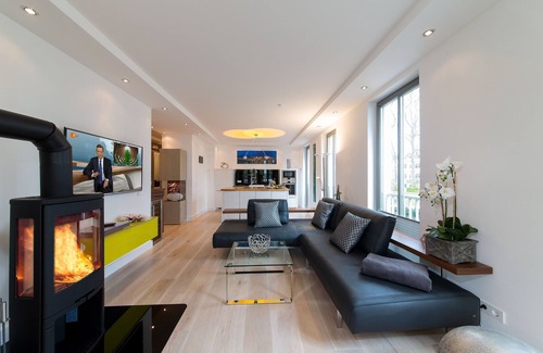 Binz Apartment | "My time out": Luxurious wellness suite with pool, sauna & infrared cabin