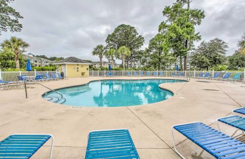 Central Myrtle Beach Apartment | Myrtle Beach Getaway on Golf Resort with Balcony!