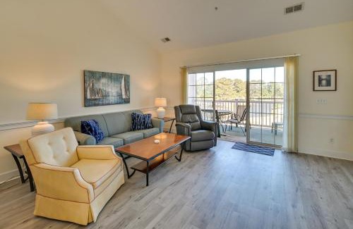 Central Myrtle Beach Apartment | Myrtle Beach Getaway on Golf Resort with Balcony!
