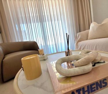 Dafni-Ymittos Apartment | N K Suite Design Comfort Lycabettus view