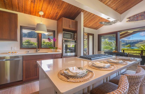 Hanalei House | Nalu Hanalei, Stunning Hanalei home right by the beach! TVR#5123