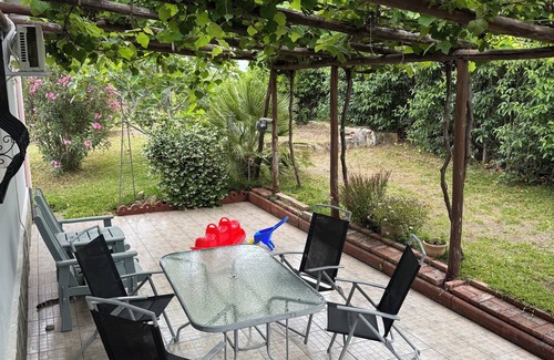 Kassandra Villa | Nana's Villa - Little ParadisenNestled in greenery near the sea