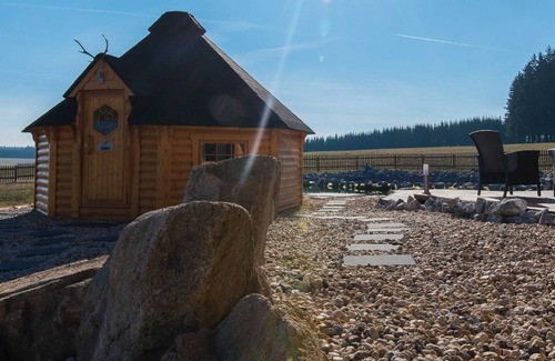 Tanne House | Natural log cabins Zum Brockenbäcker - Chalet on the rock
