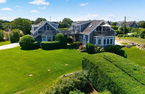 East Orleans House | Nauset Garden: 043-ON Atlantic Ocean Views, Private Steps to Nauset Beach