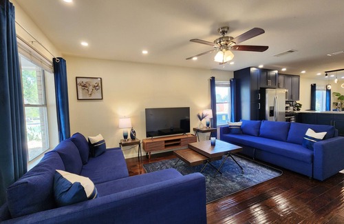 Central East Austin House | Navy Nights & Downtown Lights