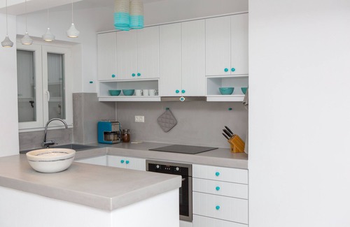 Naxos Villa | Naxos m vigla luxury beachfront private villa with pool