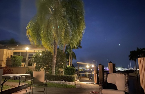 Royal Harbor House | Near Downtown Naples Canal front with 16,000 Lb boat lift, heated pool. Sleeps10