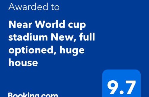 Goyang Apartment | Near World cup stadium New, full optioned, huge house