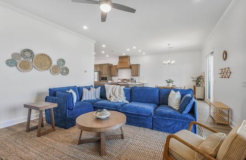 Fort Morgan House | New! 5BD+Private Pool! 3 Decks with amazing views!