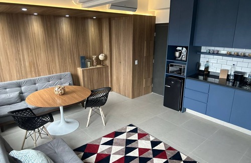 Sao Paulo Apartment | New apartment in Perdizes, near Allianz park with King size bed