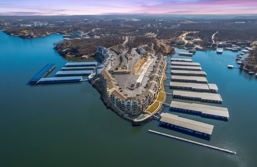 Osage Beach Condo | *NEW* Beautiful Main Channel View in the ❤️ of Osage Beach! | Boat Slip!