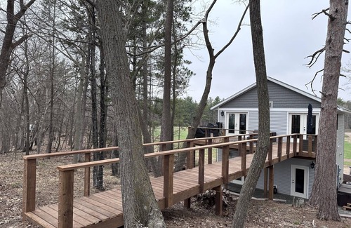 Brainerd House | New build on quiet recreational lake with hot tub. Close to "Up North" amenities