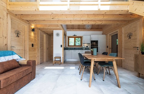 Vallorcine Ski Chalet | New "Chalet des Plans" Mountain view! At the foot of the slopes, terrace, garden.