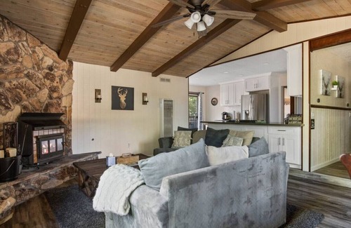 Big Bear City Cabin | * NEW* Chateau Oso Grande in Big Bear + Spa + BBQ