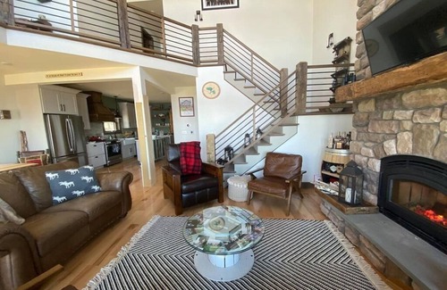 Caroga Lake House | NEW Custom Adirondack Lakefront Home! Rare Find!