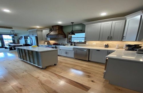 Caroga Lake House | NEW Custom Adirondack Lakefront Home! Rare Find!