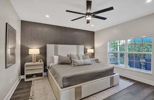 Delray Beach House | NEW Designer's Dream Delray Beach Oasis w/ Private Pool, Patio, close to Ave!