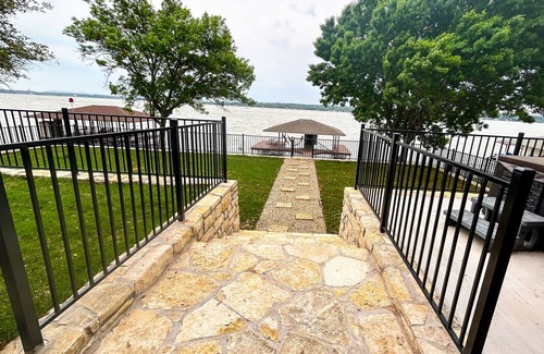 Granbury House | NEW! Home w/Private Dock & Lake view!