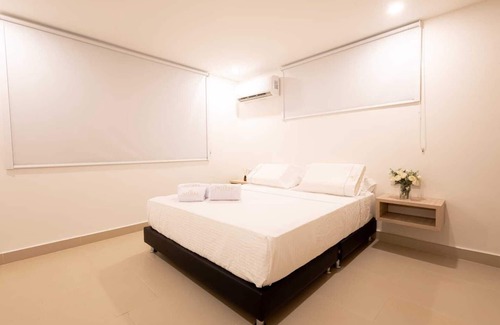 Manga Hotel | New hotel casa boutique mishka room 102 air tv minibar private bathroom wifi
