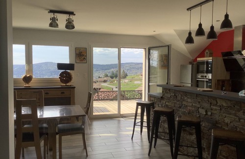 Gerardmer House | New house for 2 to 8 people at the foot of the slopes with panoramic view of the lake