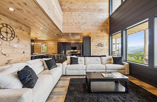 Chalet Village North Ski Chalet | New Large Luxury Chalet, private heated indoor pool with awesome Mountain Views!